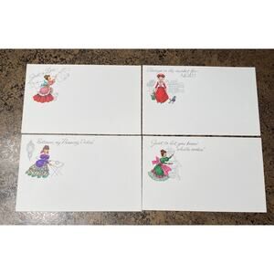 25 Vintage “Housewife” Postcards in original box by Current Publishers